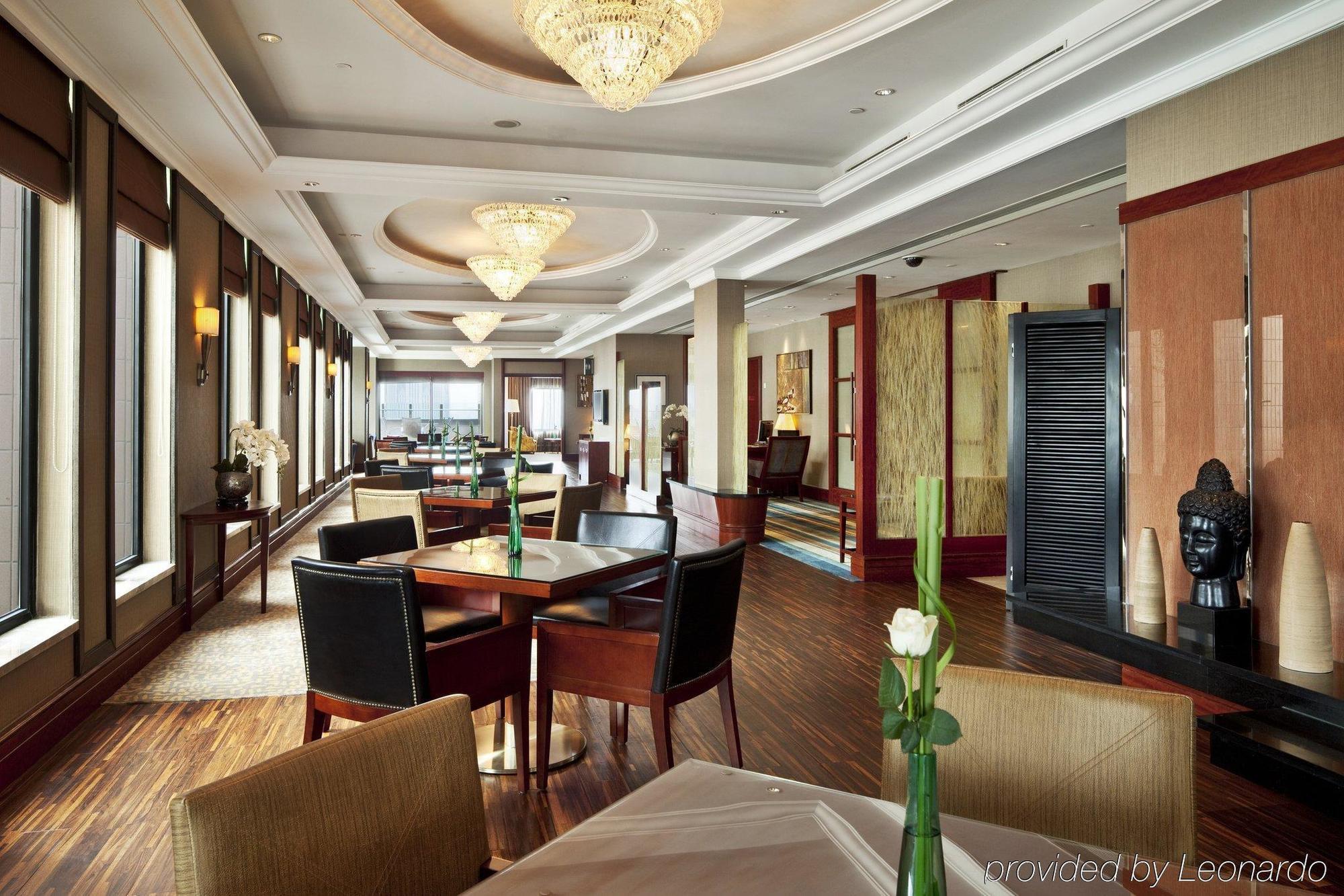 Parkline Century Park Hotel Sanghaj Étterem fotó